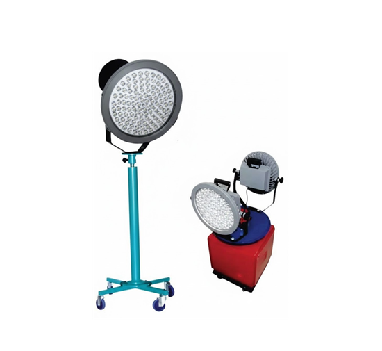 TRIPOD/ MOTORIZED REVOLVING SEARCH LIGHT (AC)